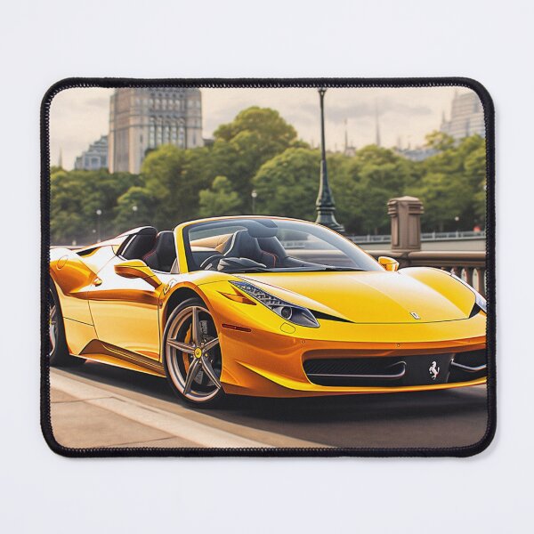 Item preview, sportscar 458 spider yellow designed and sold by TraverhenDrys.