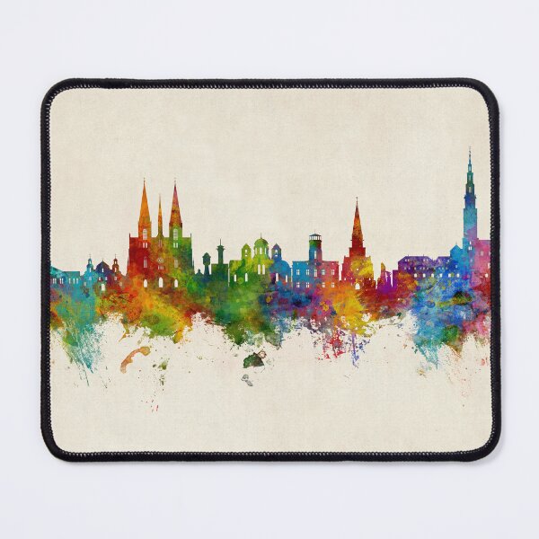 Item preview, Czestochowa Poland Skyline designed and sold by ArtPrints.