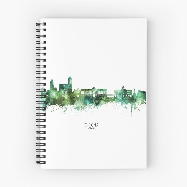 Item preview, Girona Spain Skyline designed and sold by ArtPrints.