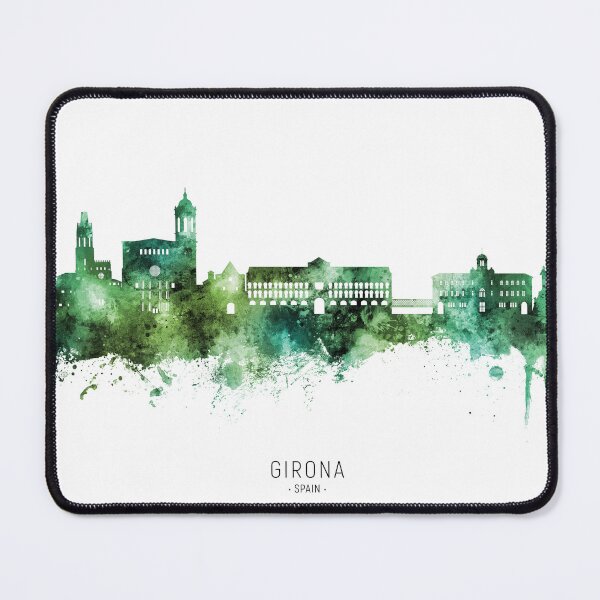 Item preview, Girona Spain Skyline designed and sold by ArtPrints.
