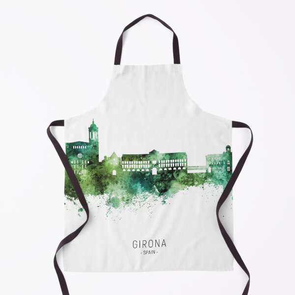 Item preview, Girona Spain Skyline designed and sold by ArtPrints.