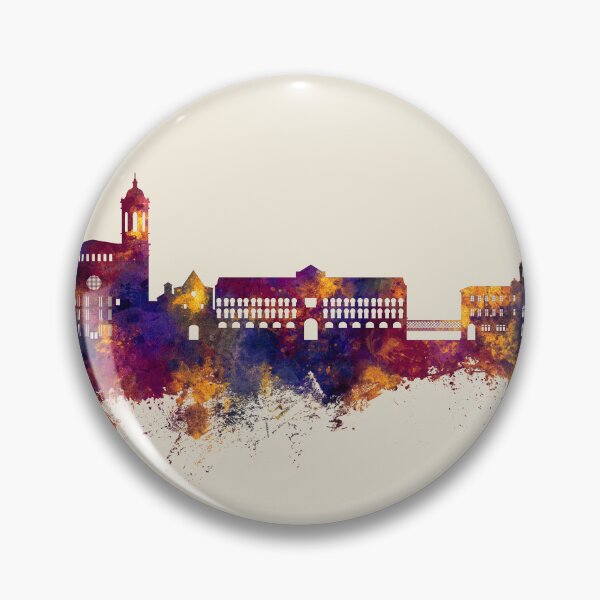 Item preview, Girona Spain Skyline designed and sold by ArtPrints.
