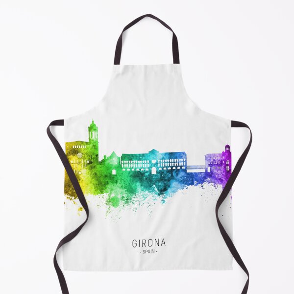 Item preview, Girona Spain Skyline designed and sold by ArtPrints.