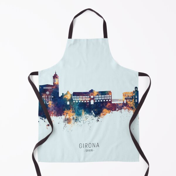 Item preview, Girona Spain Skyline designed and sold by ArtPrints.