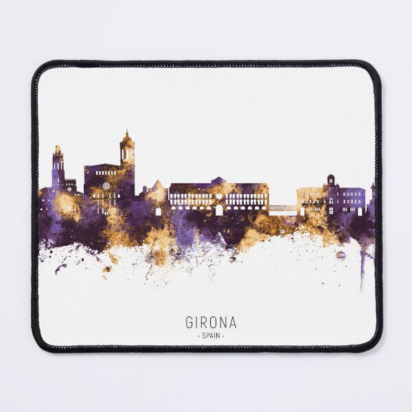 Item preview, Girona Spain Skyline designed and sold by ArtPrints.