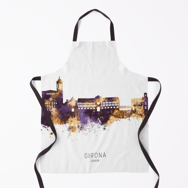 Item preview, Girona Spain Skyline designed and sold by ArtPrints.