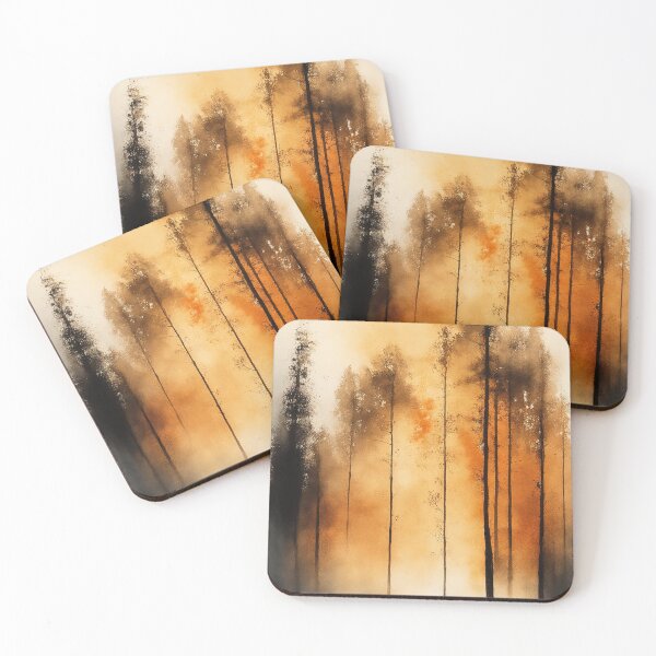 Item preview, Beautiful fantasy forest designed and sold by SimpleWallArt.