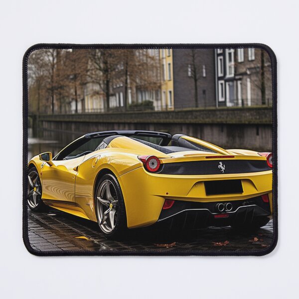 Item preview, hypercar 458 spider yellow designed and sold by TraverhenDrys.