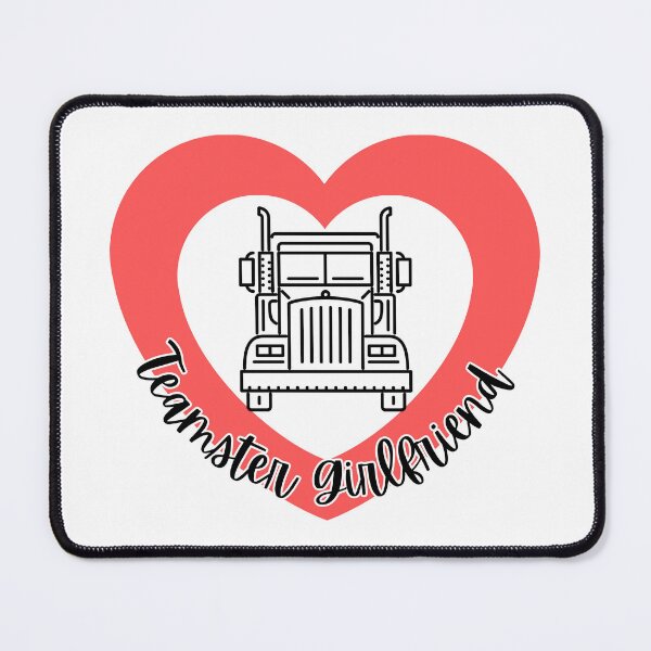 Item preview, Teamster Girlfriend l Red Heart designed and sold by GabbyC03.