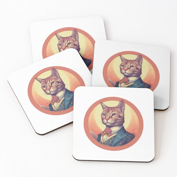 Item preview, Vintage Cool Cat  designed and sold by CrittersHub.