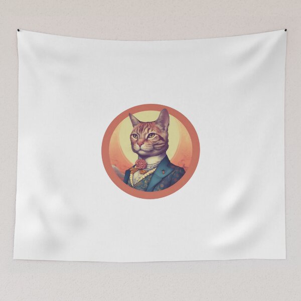 Item preview, Vintage Cool Cat  designed and sold by CrittersHub.