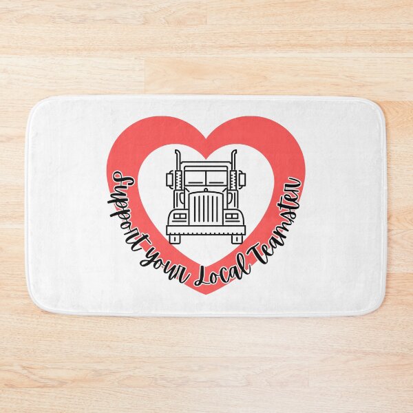 Item preview, Support Your Local Teamster l Red Heart designed and sold by GabbyC03.