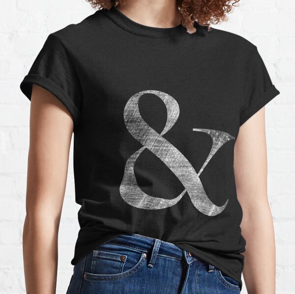 Ampersand T-Shirts for Sale