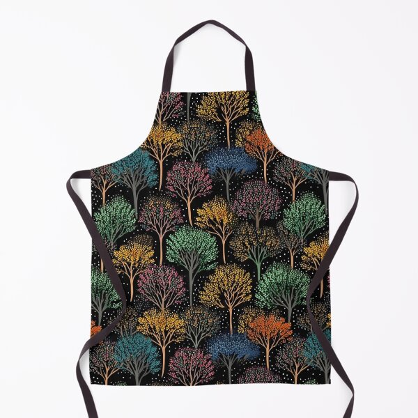 Item preview, Trees on Black Pattern designed and sold by victorsuarez.