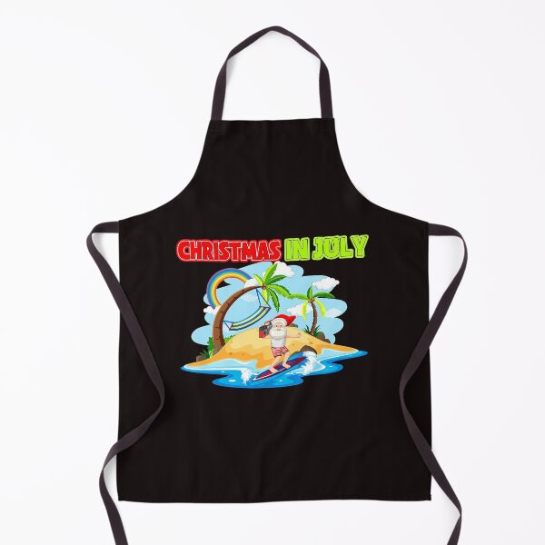 Item preview, Christmas In July Santa Claus Beach Island Summer designed and sold by NandiniBose.