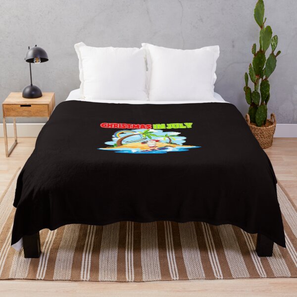 Item preview, Christmas In July Santa Claus Beach Island Summer designed and sold by NandiniBose.