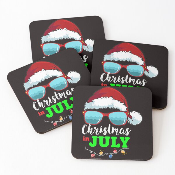 Item preview, Christmas in July Santa Hat Sunglasses Summer Celebration designed and sold by NandiniBose.