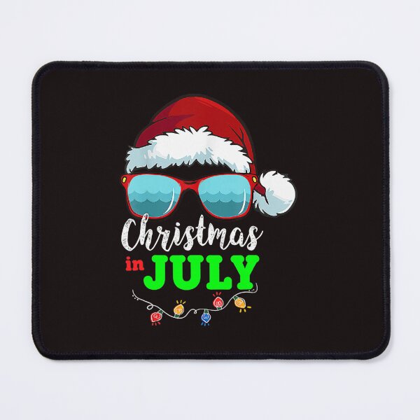 Item preview, Christmas in July Santa Hat Sunglasses Summer Celebration designed and sold by NandiniBose.