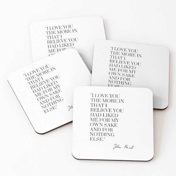 Item preview, John Keats Quote designed and sold by jjr1738.