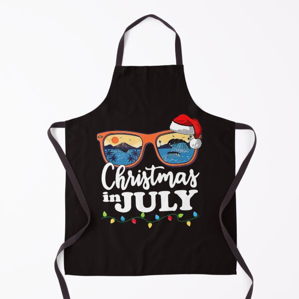 Item preview, Christmas In July Santa Hat Sunglasses Summer Vacation Beach designed and sold by NandiniBose.