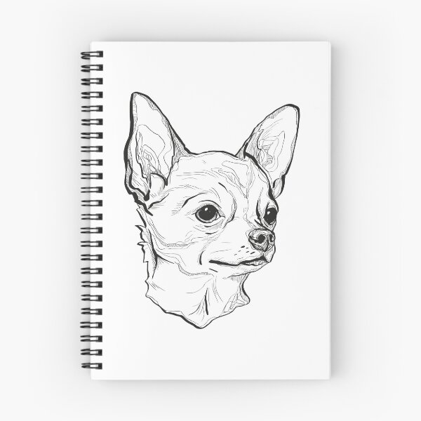 Item preview, Graphic illustration with a dog of the Chihuahua breed designed and sold by MariPo.