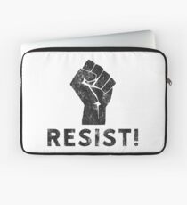 Resist Fist with Exclamation Point Laptop Sleeve
