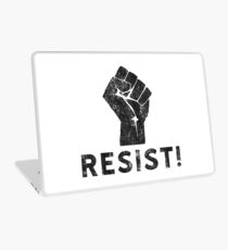 Resist Fist with Exclamation Point Laptop Skin
