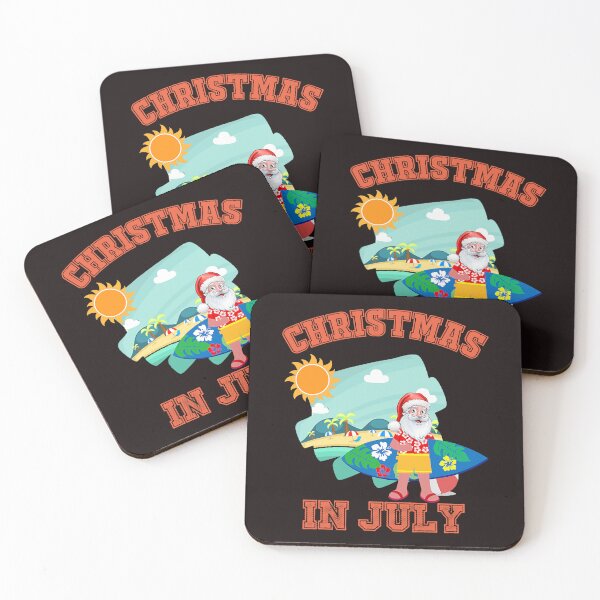 Item preview, Christmas in July santa hat Xmas funny Summer xmas Vacation designed and sold by NandiniBose.