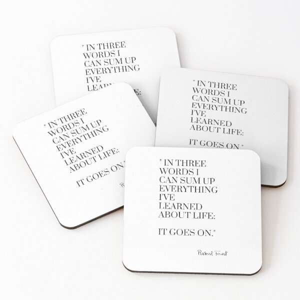 Item preview, Robert Frost Quote with Signature designed and sold by jjr1738.
