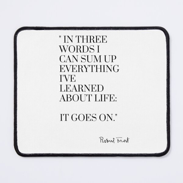 Item preview, Robert Frost Quote with Signature designed and sold by jjr1738.