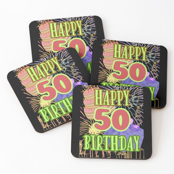 Item preview, Happy Birthday 50th designed and sold by earth-t-shirt.
