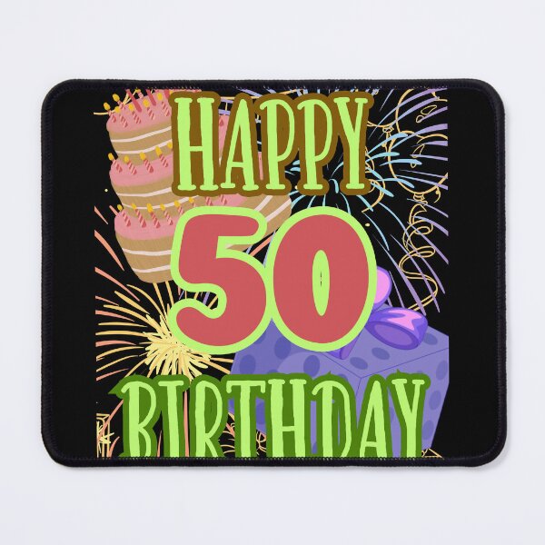 Item preview, Happy Birthday 50th designed and sold by earth-t-shirt.