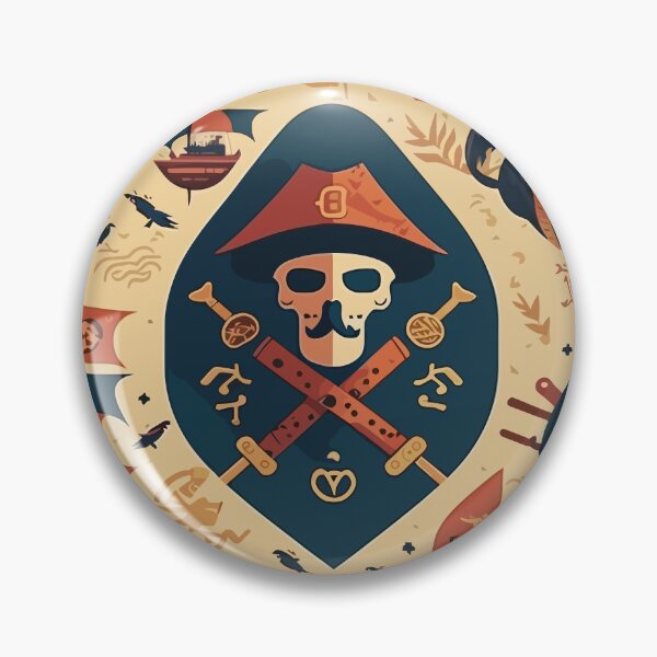 Item preview, Cute Pirate pattern designed and sold by Amir Faysal.