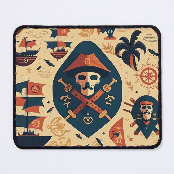 Item preview, Cute Pirate pattern designed and sold by Amir Faysal.