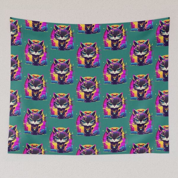 Item preview, A Cat Cyberpunk - collection II - v1 designed and sold by SiglerMajesty.