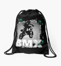 Bicycle Motocross Drawstring Bag