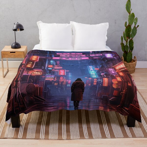 Item preview, night japan cyberpunk aesthetic designed and sold by WarreNDelfRan.