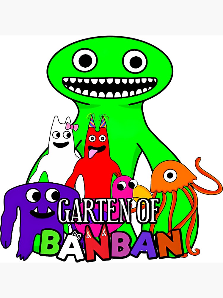 Garten of Banban Characters Jumbo Josh  Art Board Print for Sale