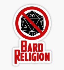 Bard Religion 2 Sticker