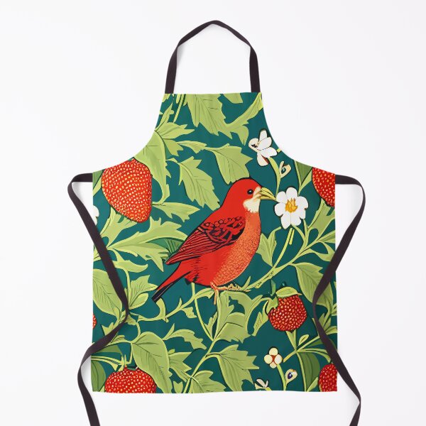 Item preview, The Stolen Berries Inspired By William Morris Strawberry Thief designed and sold by Tamas Das.