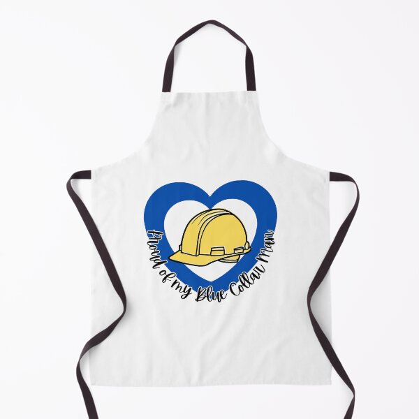 Item preview, Proud Of My Blue Collar Man l Blue Heart designed and sold by GabbyC03.