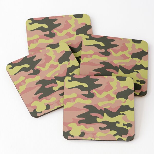 Item preview, Black Green Pink Modern Camouflage Pattern designed and sold by camostore23.