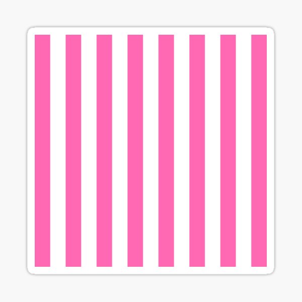 Item preview, Hot Pink and White Vertical Stripes designed and sold by starrylite.