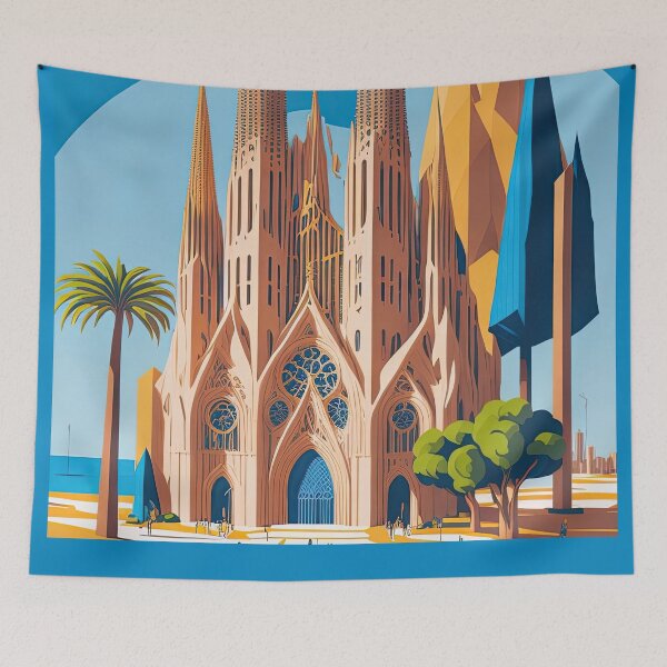 Item preview, Sagrada Familia designed and sold by fleurdesignart.