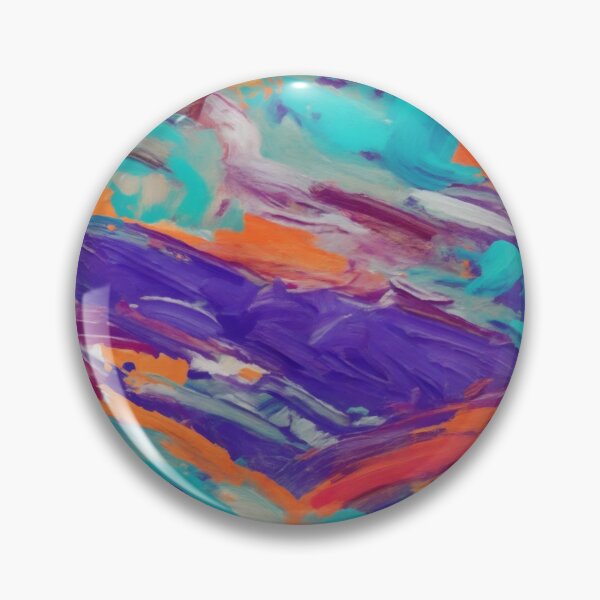 Artikelvorschau, Smooth and Vibrant: A Unique Artwork with Colorful Brush Strokes entworfen und verkauft von RedArtG09.