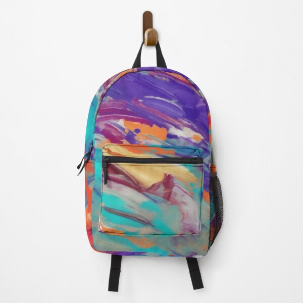 Item preview, Smooth and Vibrant: A Unique Artwork with Colorful Brush Strokes designed and sold by RedArtG09.