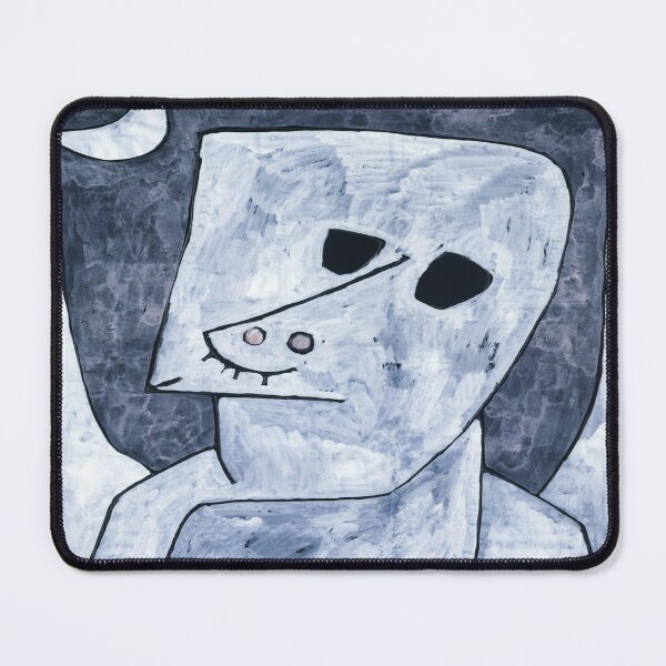 Item preview, Angel Applicant by Paul Klee-Paul Klee blue paintings designed and sold by Tamas Das.