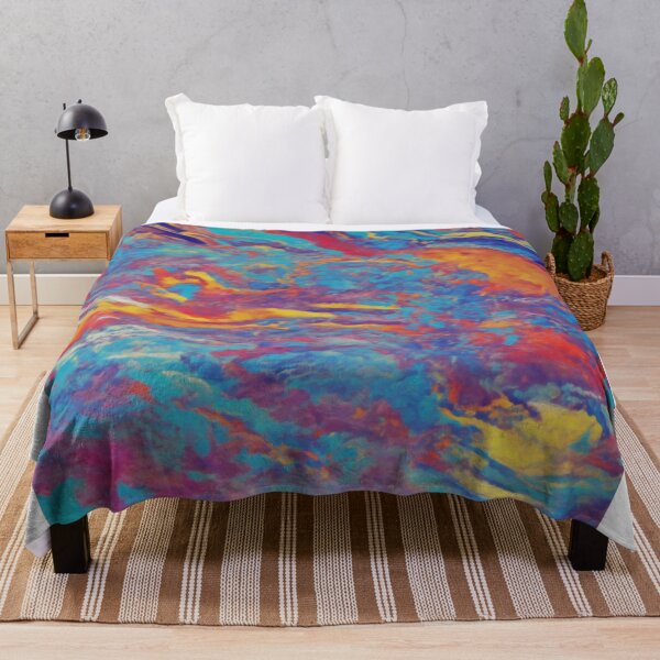 Item preview, The Groovy Palette: A Vibrant Painting with Smooth Brushwork designed and sold by RedArtG09.