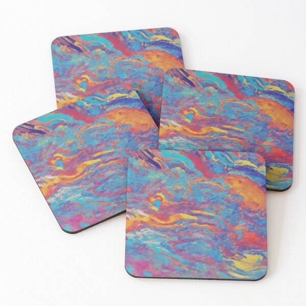 Item preview, The Groovy Palette: A Vibrant Painting with Smooth Brushwork designed and sold by RedArtG09.