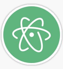 Atom Sticker